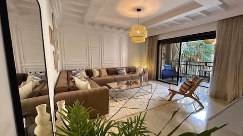Airbnb performant: Chic & Cozy in the heart of Gueliz à Marrakech Safi / مراكش أسفي