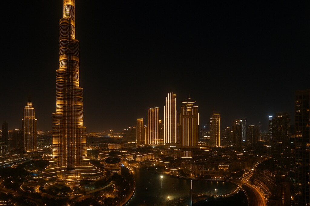 2 Bedroom Furnished Apartment with Burj Khalifa & Fountain View | Grande Signature Residences 3