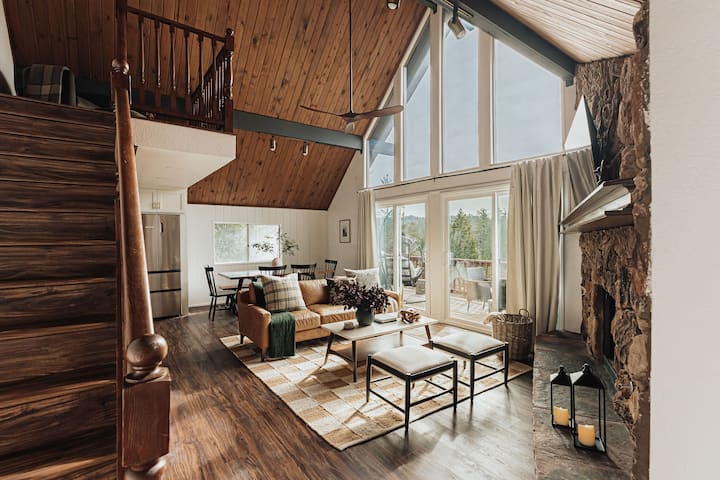 Central A/c, Designer, Family-friendly, Firepit - Lake Arrowhead, CA