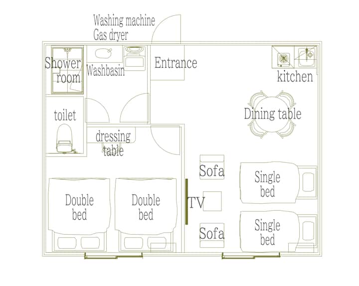 8min Walk From Namba/nintendo Switch/simmons４beds - Osaka