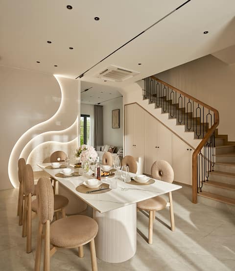 (NWP)Villa 4BR|LakeView|Fast Wifi|Free Laundry|BBQ