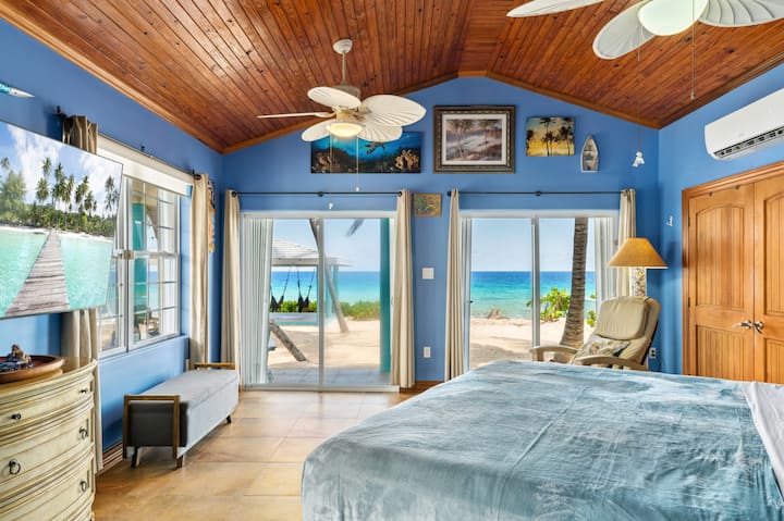 Stunning views from the Beach Cottage Master Suite. 
