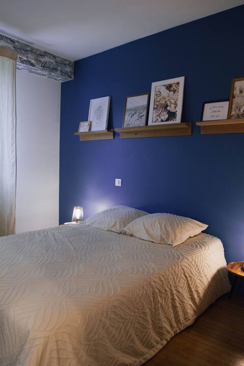 Cozy house with garden, comfort for 6 people