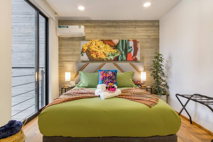 The Condesa Urban stay 2BR / 5 Guests with AC gallery image 4