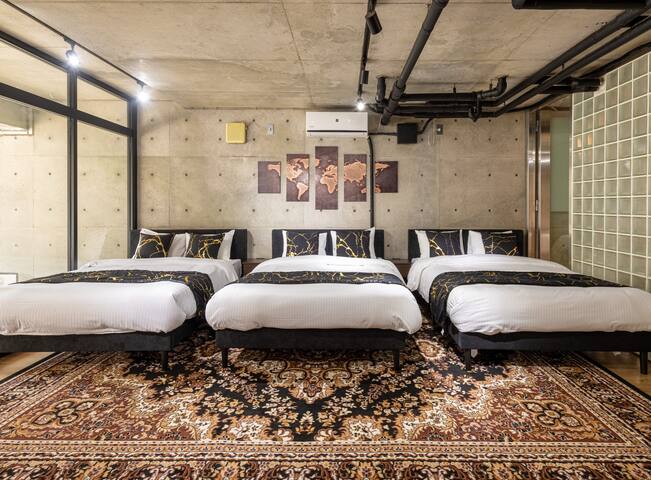 10min walk to Shibuya, 250㎡, 5Room, 10Bed gallery image 3