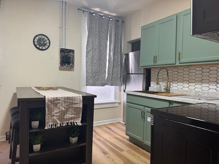 The Cardinal 808 C | King 2bd/1ba Chic Apt - Evansville, IN