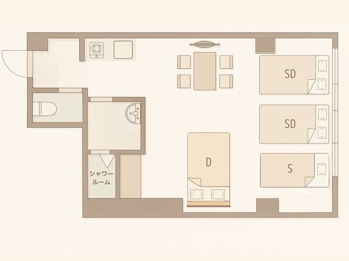 肴町街舎　Hotel& Art　304 - Hamamatsu