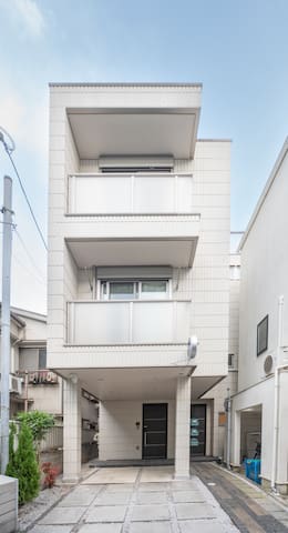 A -jr山手線恵比寿駅徒歩5分、4ldk､貸切日本高級一軒家､エレベーター､駐車場あり