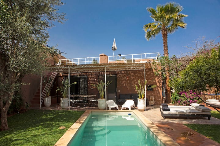 Villa Privée Avec Piscine - Marrakesch