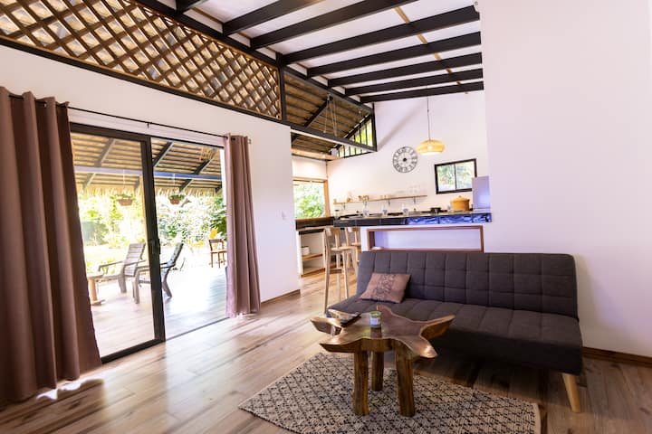 Casa Mareve à 400 M De La Plage, Avec A/c - Cahuita