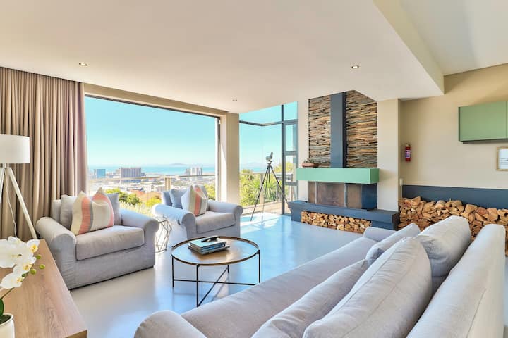Top of the mountain - Luxurious Vredehoek Home - Houses for Rent