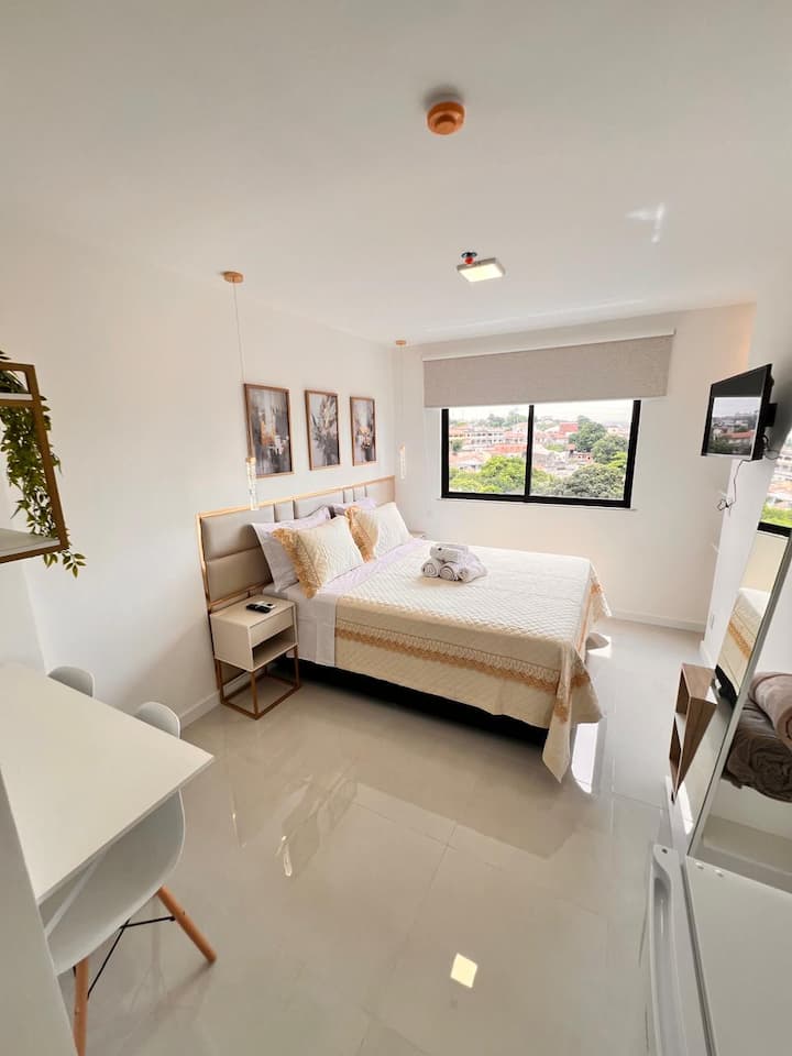 Flat Moderno E Aconchegante Vr-2 (Rustico) - Volta Redonda