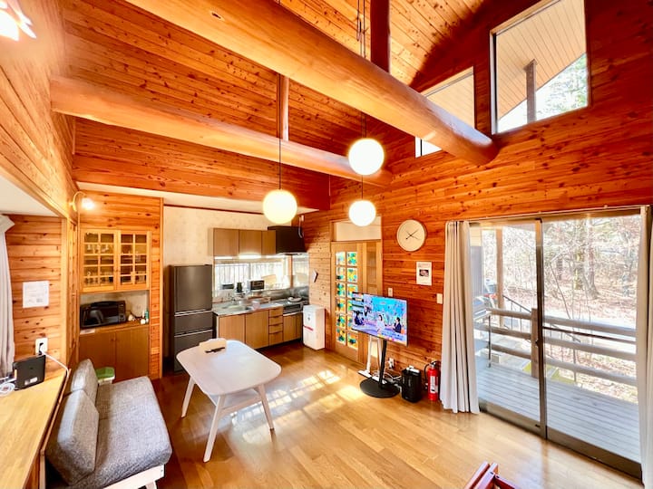 4.9 Tsumagoi Log Cabin|onsen & Nature|up To 4 - 吾妻郡