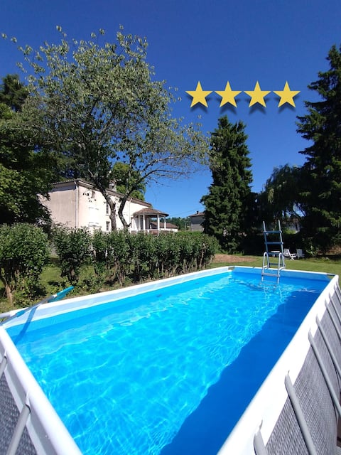 SkycircuitVilla 4*: 8 bedrooms, pool,3000m2 land
