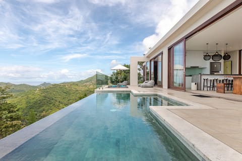 Villa In the Clouds 2BR Infinity Pool at Selong Belanak