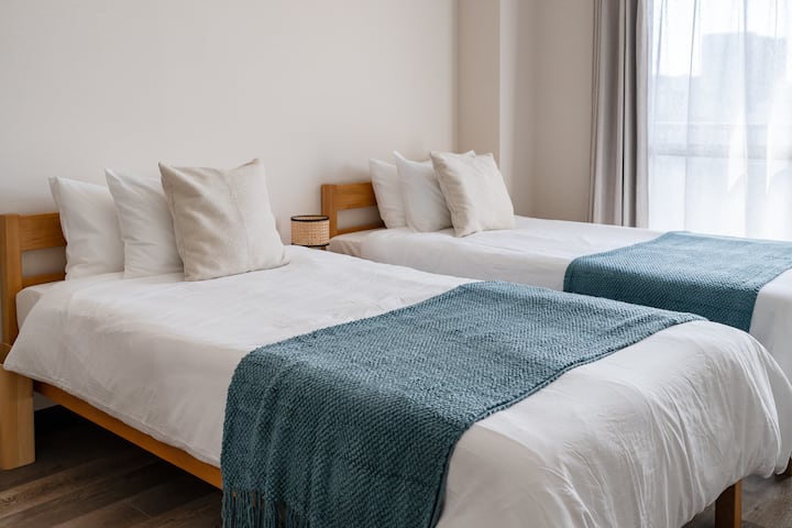 2 camas individuales