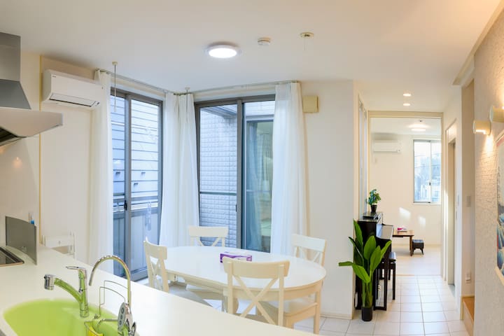 宿栖両国/4LDK/大三室两厅/有室内电梯/天台面向晴空塔景观/3&4层C号+