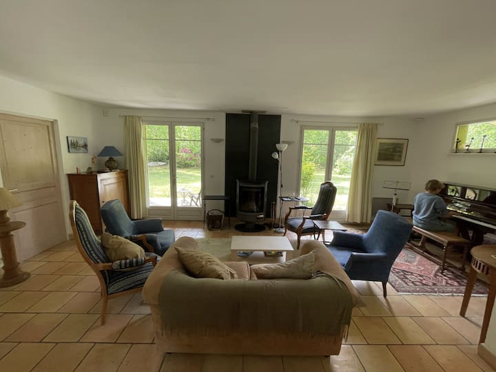 La Maison De La Forêt, Avec Accès à La Rivière. - Mios