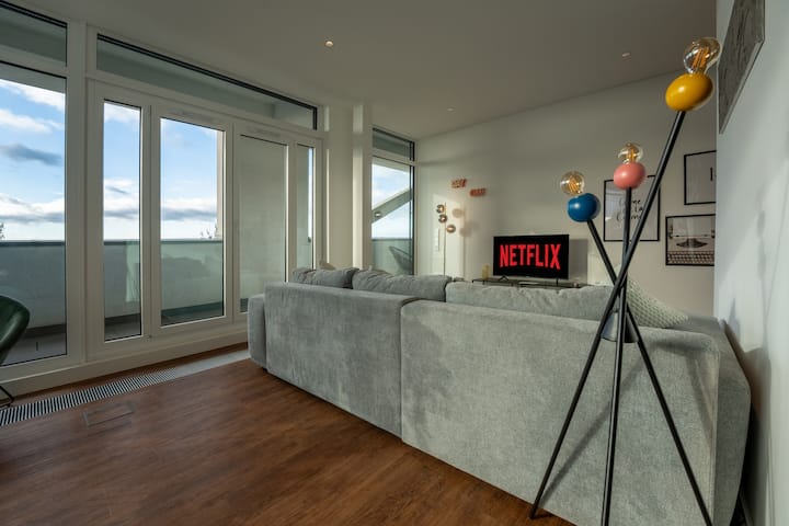 Schlossberg Residences: 3-glocken Design-penthouse - Weinheim