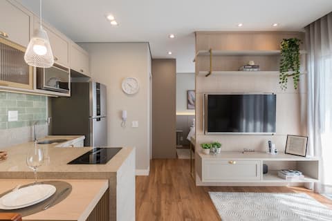 Top Airbnb: Cozy Studio in Cambuí em Campinas