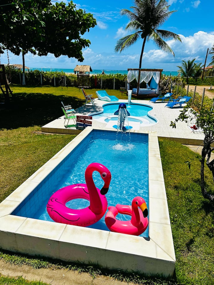 Wonderful House Right on the Sand 2-Sea Shore