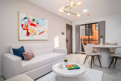 Top performing Airbnb: PC-303 | Cozy new Studio | Unique Interior Design in Urbanización Río Lili