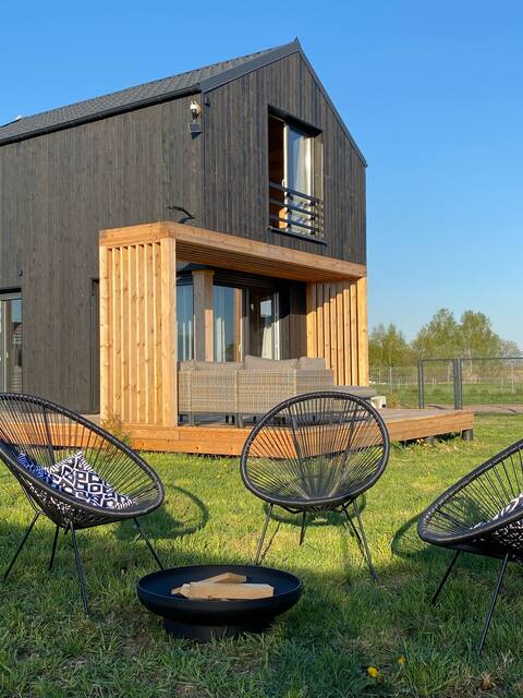 House on the beach, vacation with dog! Rewalia Relax