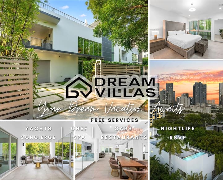 Brickell Posh Luxe Villa, City View & Rooftop Pool - Miami, FL
