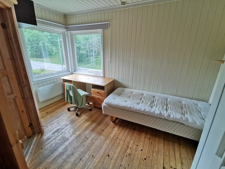 Spálňa 1. Táto spálňa má vlastnú malú kúpeľňu.