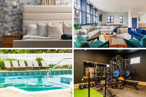 Pool & Spa • 5K SqFt Schoolhouse • 2 Game Rooms