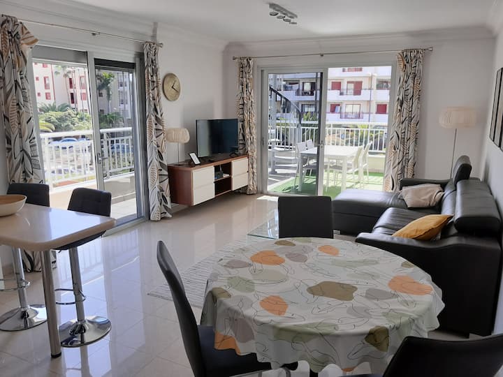 Seaview Sundeck 60m2 Apt Sanremo 1 Bed + 1 Sofabed - Tenerife