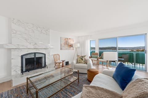 Modern Tiburon Condo with Bay Views