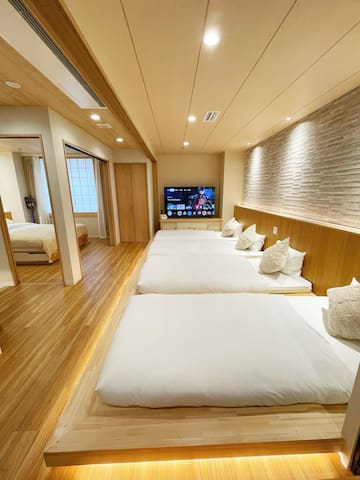 505新开业/东京站附近/地铁站步行1分钟/日式榻榻米套房/浅草秋叶原晴空塔银座新宿电车直达