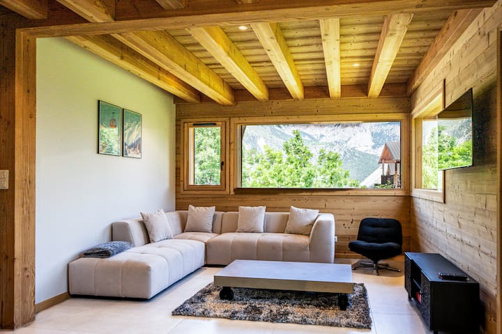 Chalet Neuf 12 Pers - Ski Au Pied / Cinéma - Pelvoux