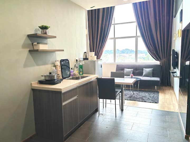 Ayer Keroh Mitc 5-7pax 2br Metra Square - Bemban