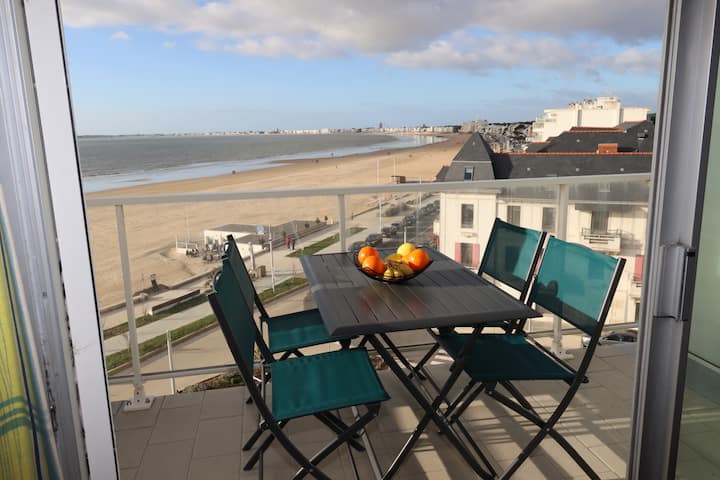 La Belle Vue By Tah - Face Mer-plein Centre-balcon - Pornichet