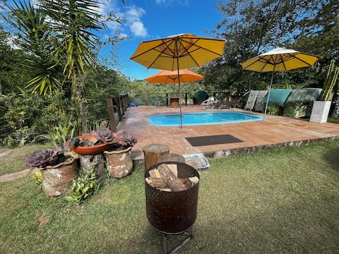 Recanto dos Lagos Farm (pool, sauna and barbecue)
