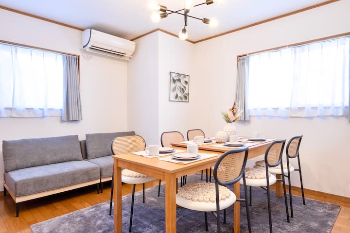 40% Off Monthly/30 Min Osaka Central/2bdr/7ppl/65㎡ - Sakai