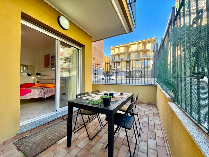 [100 M De La Mer] Parking Gratuit, A/c, Wifi - Ceriale