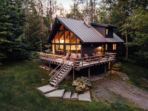 Modern cabin close to all mountains