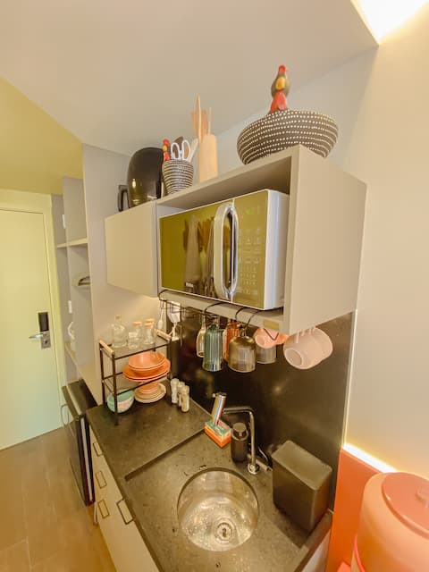 Successful Airbnb property: Amazing and charming studio on Tambaú beach in João Pessoa