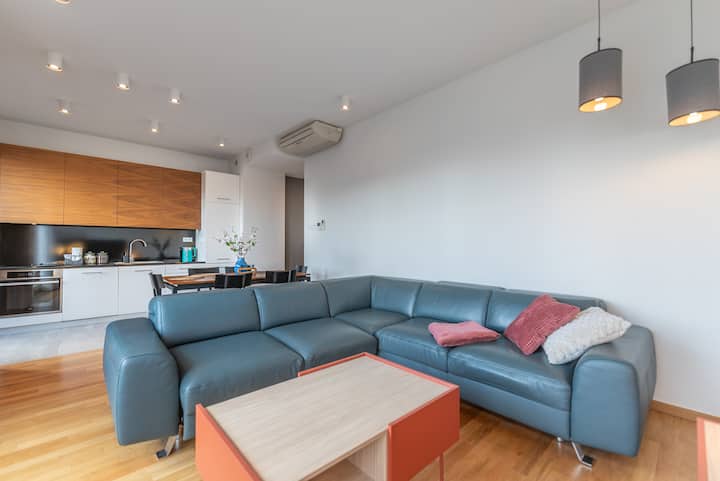 Krystaliczny, 3 Pokoje, Freeparking, Winda - Krakow