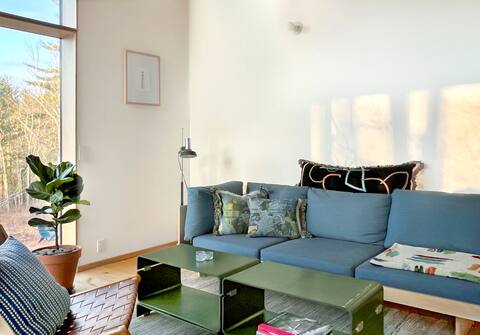 Top Airbnb: Max - Modern Cabin, Stunning Hunter Mountain Views in Hunter