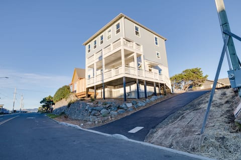 New Custom Oceanview|7 BR sleeps 20|Hot Tub|A/C