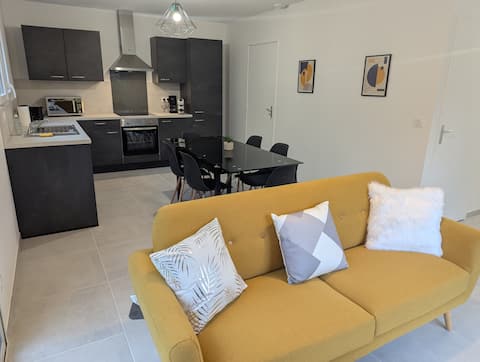 Villa 4 stars 3 rooms 6 ppl ideal for families