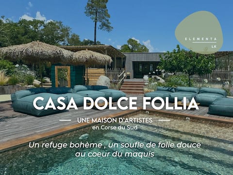 Bohemian Villa with Heated Pool near beach