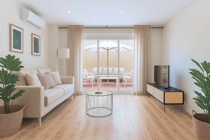 Plaza Castilla, Apto con Terraza