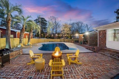 Spacious Getaway with Pool, Hot Tub, and Game Room