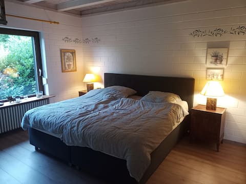 Vacation home at Breitenbach reservoir with sauna