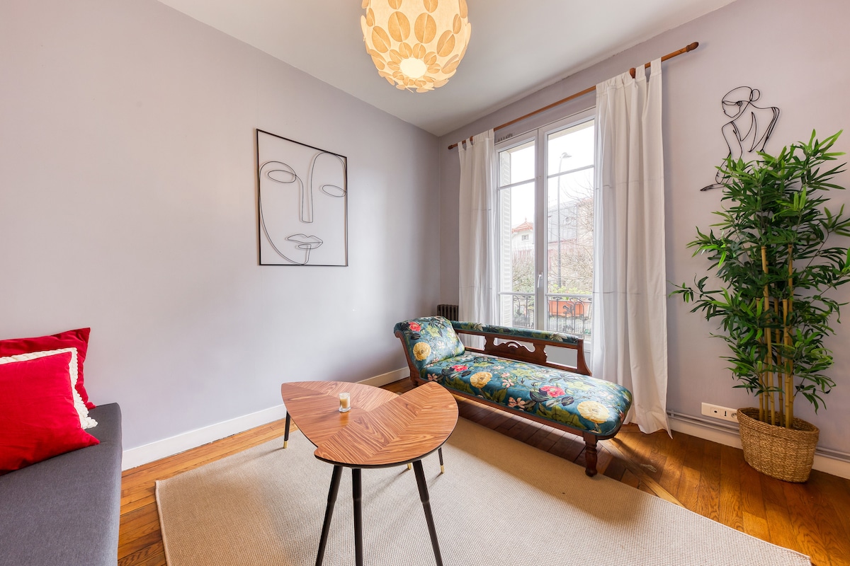 Top Airbnb: Cozy apartment near Paris / RER A in Fontenay Sous Bois